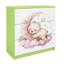 Komoda babydreams zielona Sen