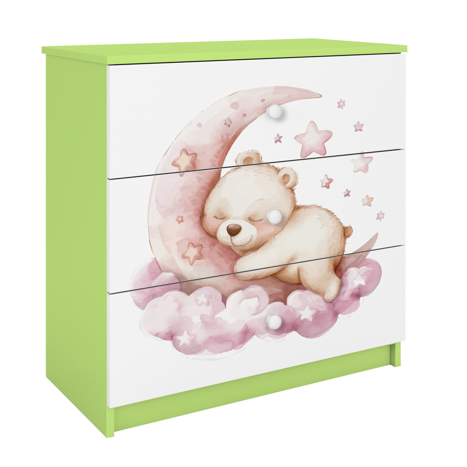 Komoda babydreams zielona Sen