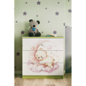 Komoda babydreams zielona Sen
