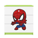 Komoda babydreams zielona Spiderman