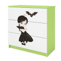 Komoda babydreams zielona Wednesday