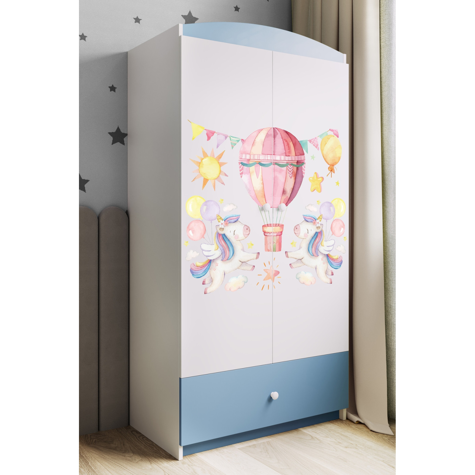 Szafa babydreams niebieska Balonik