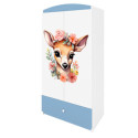 Szafa babydreams niebieska Bambi