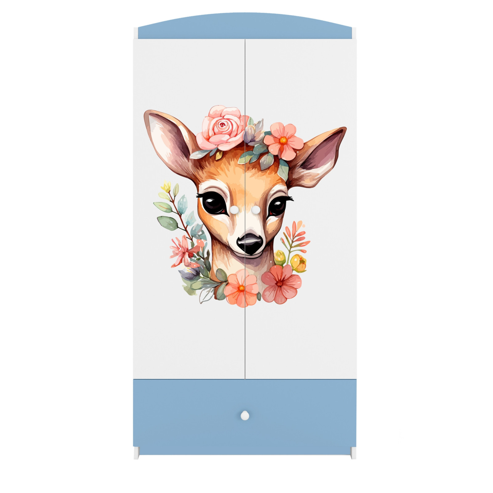 Szafa babydreams niebieska Bambi