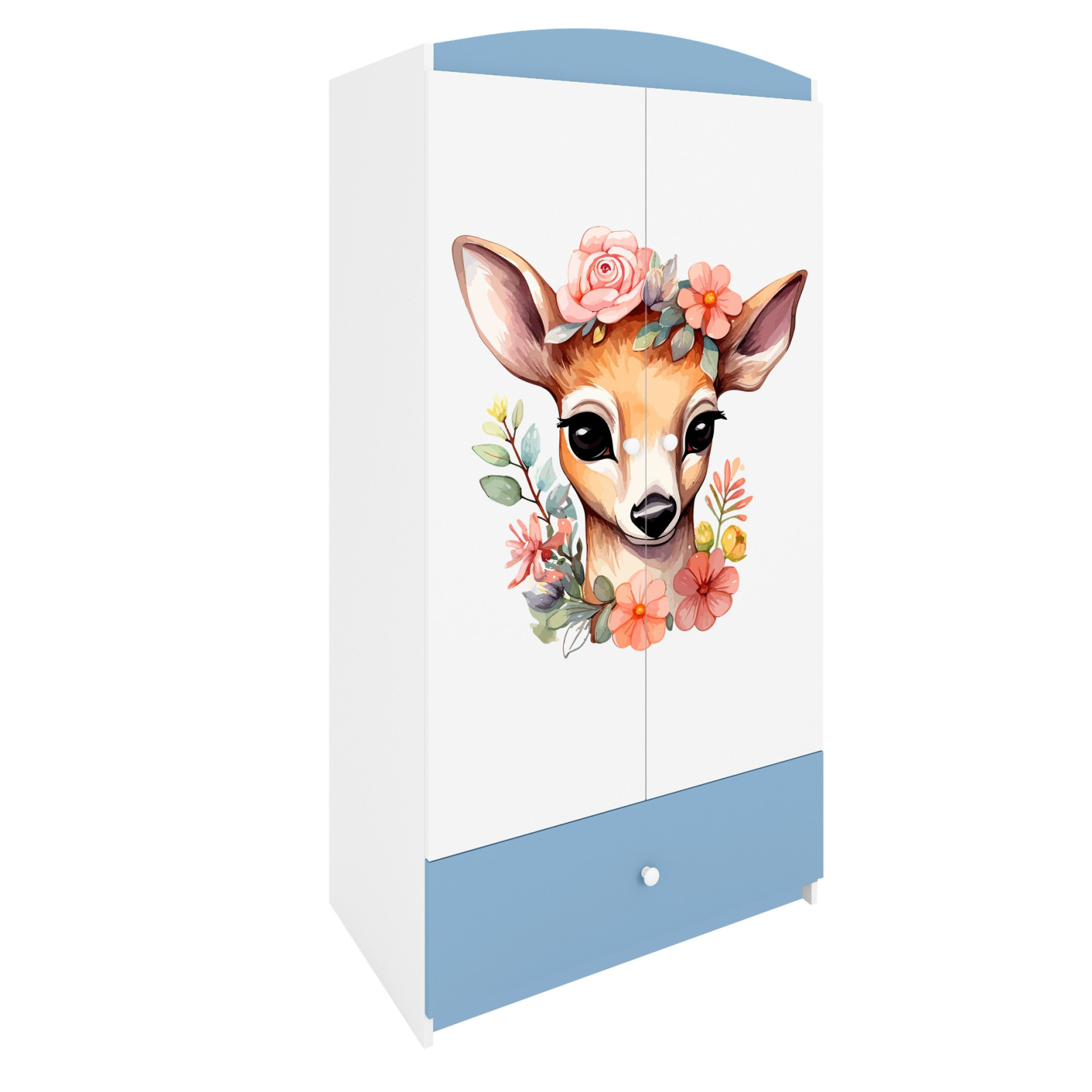 Szafa babydreams niebieska Bambi