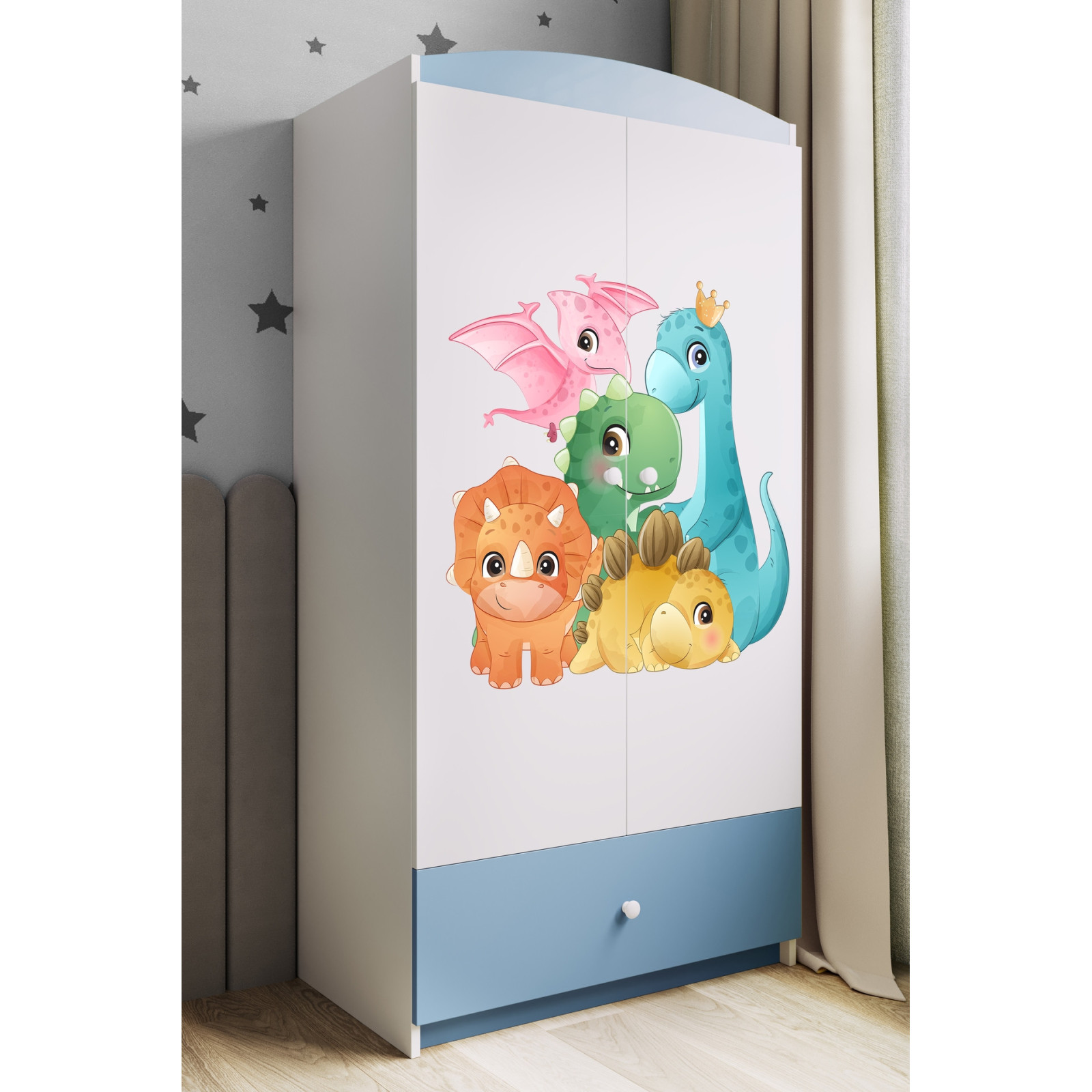 Szafa babydreams niebieska Dinusie