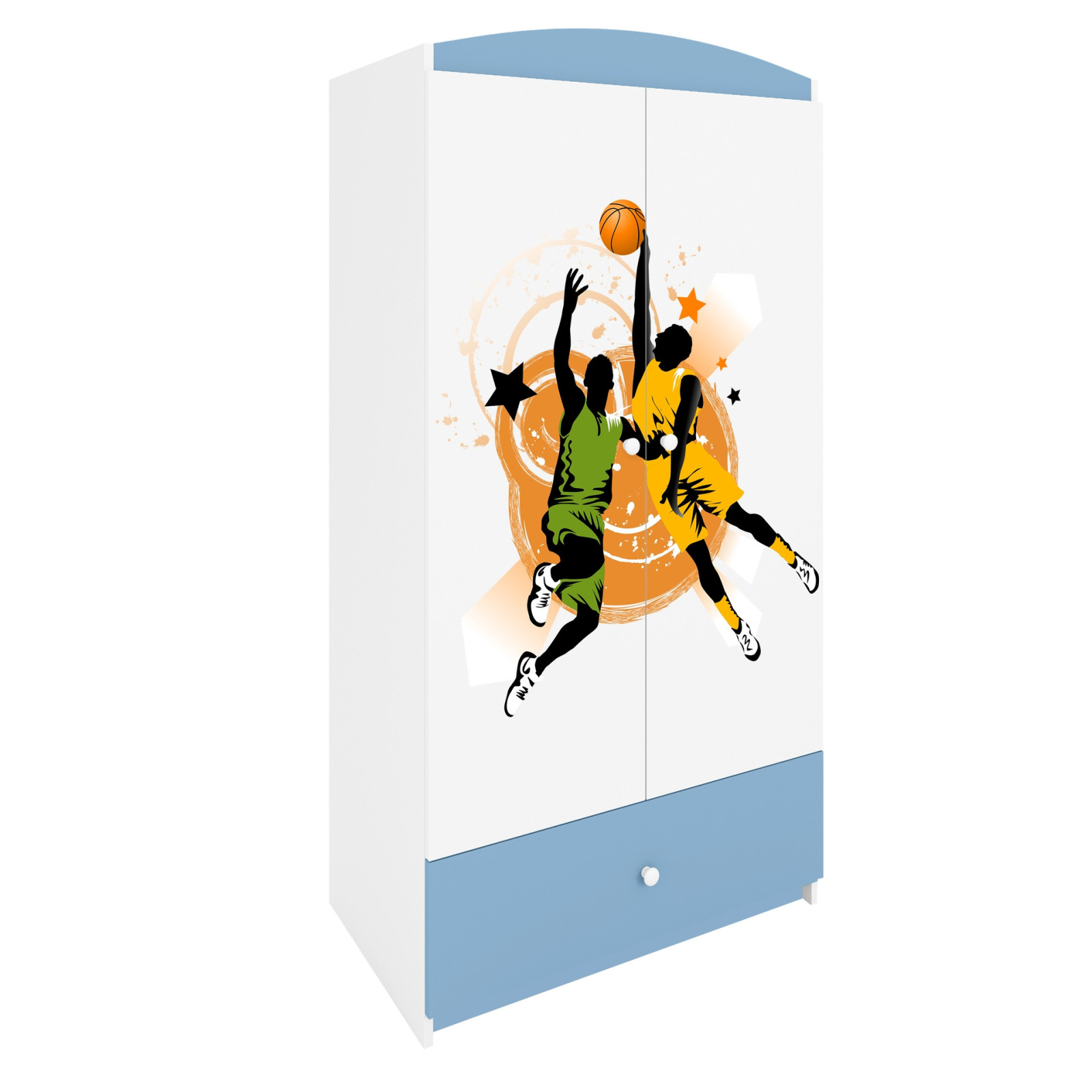 Szafa babydreams niebieska Koszykówka