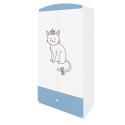 Szafa babydreams niebieska Kot