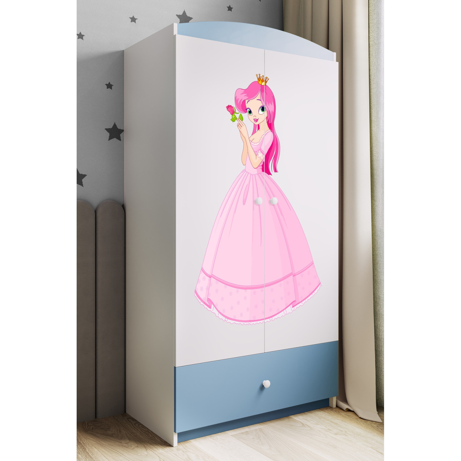Szafa babydreams niebieska Księżniczka