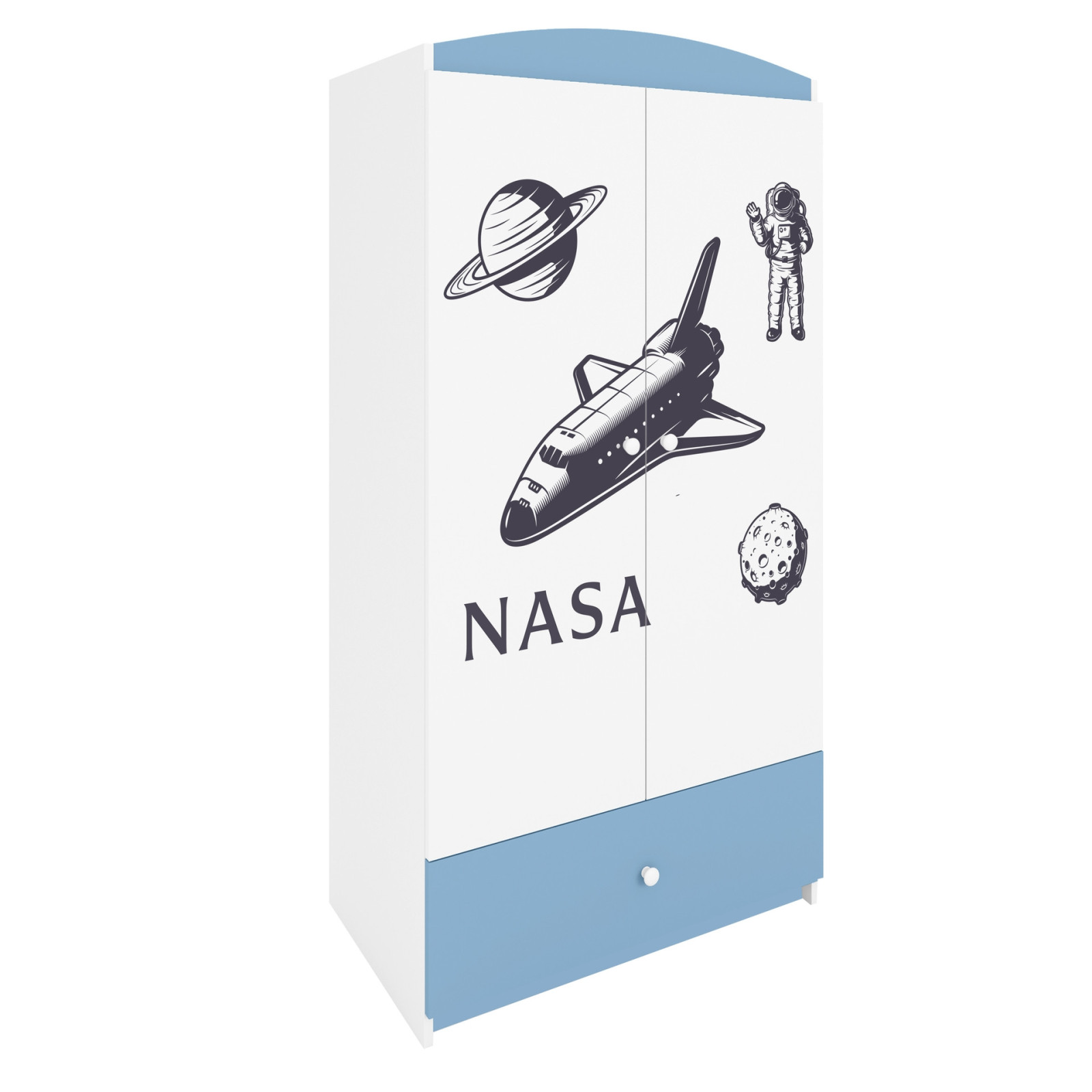 Szafa babydreams niebieska Nasa