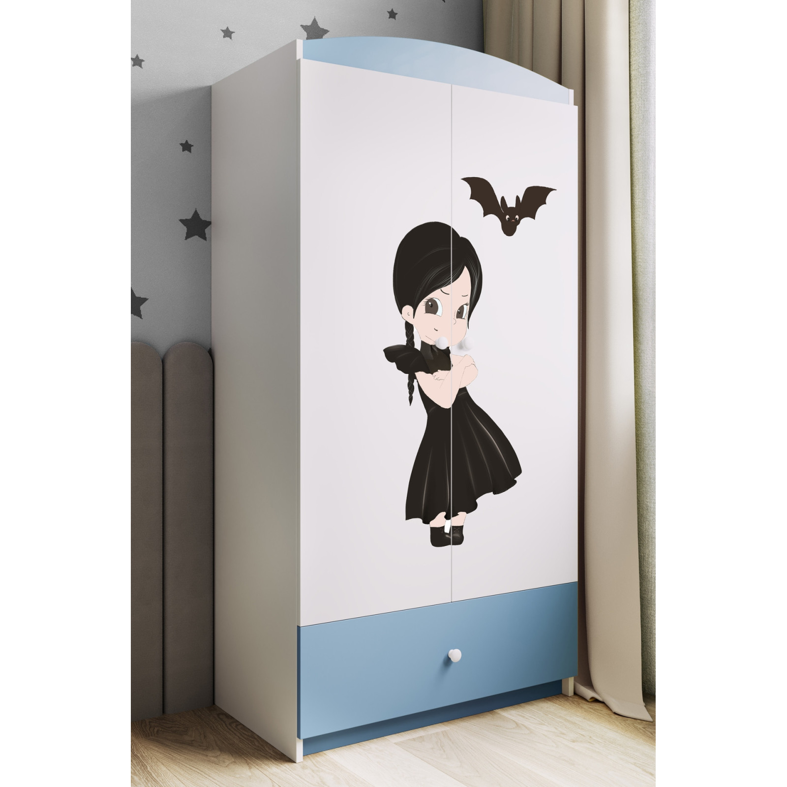 Szafa babydreams niebieska Wednesday