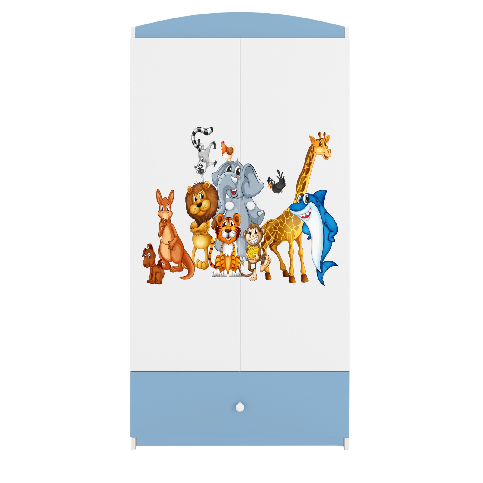Szafa babydreams niebieska Zwierzęta