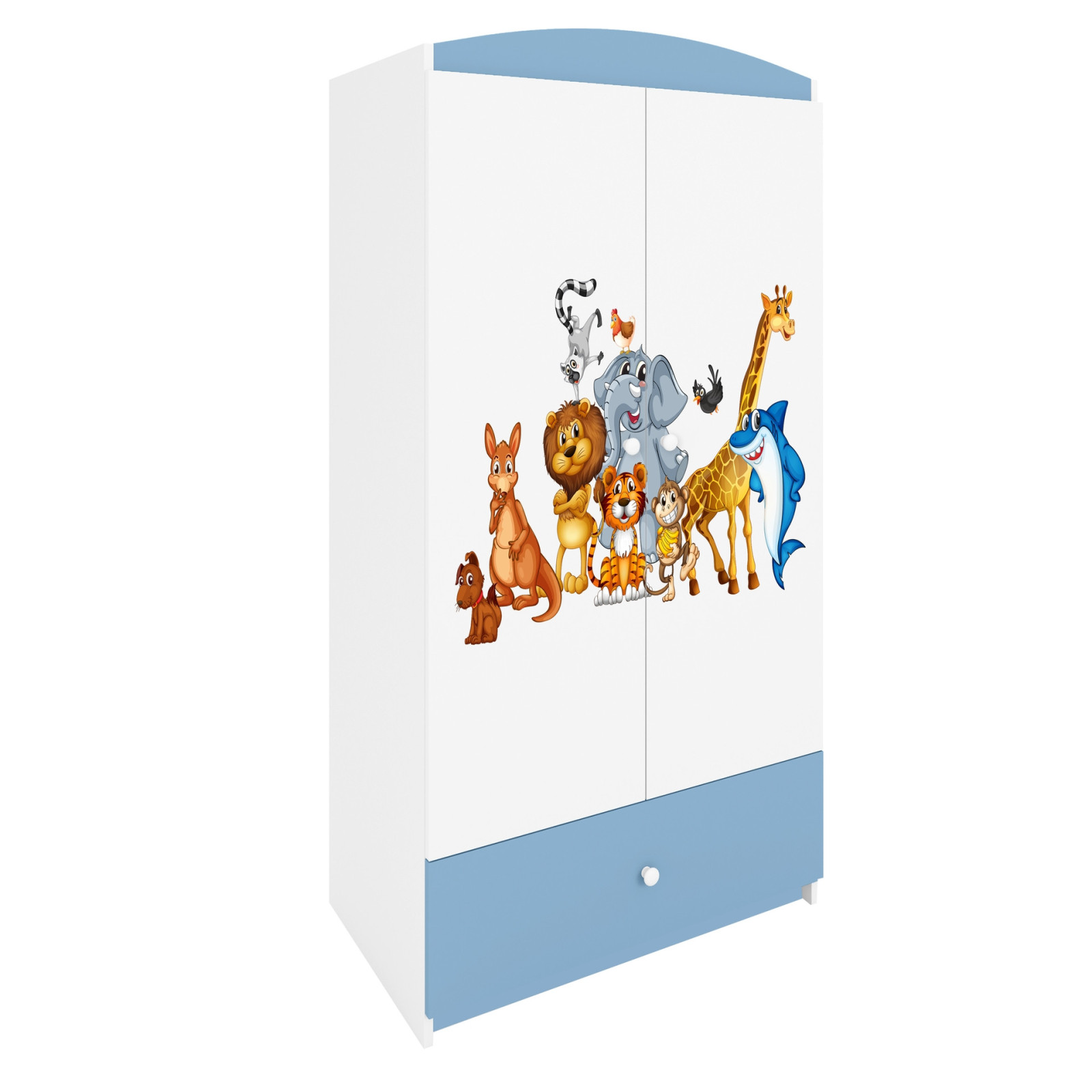 Szafa babydreams niebieska Zwierzęta