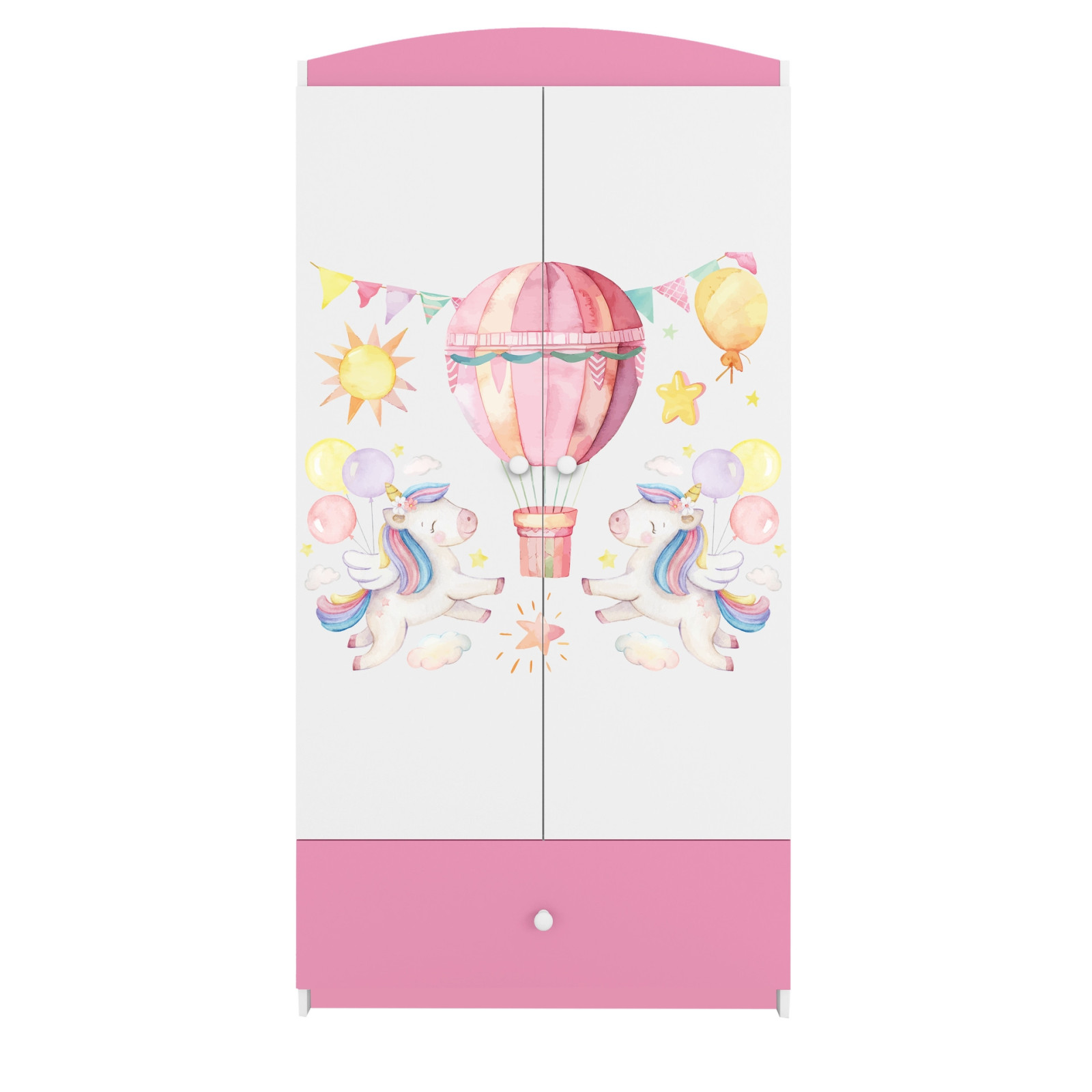 Szafa babydreams różowa Balonik