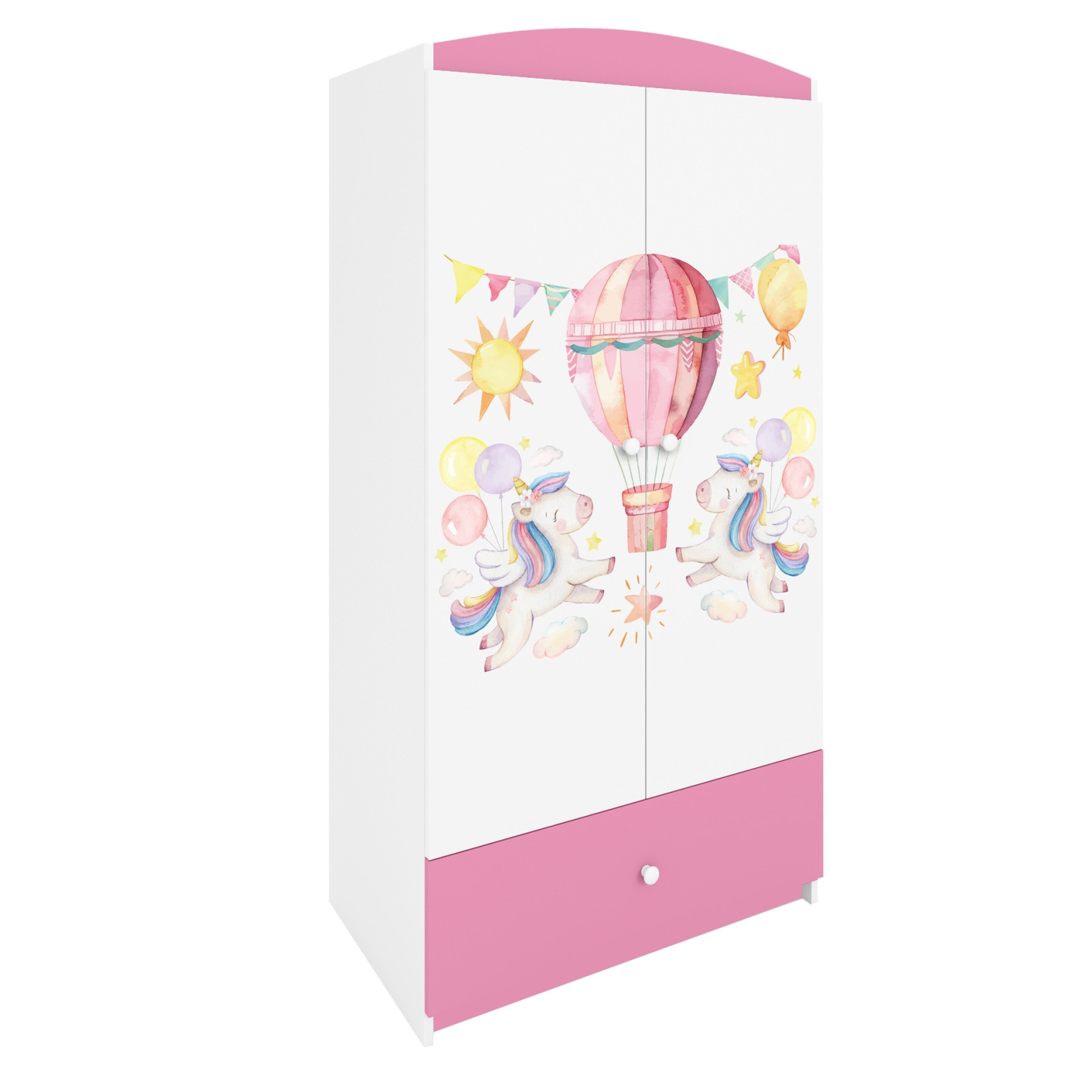 Szafa babydreams różowa Balonik