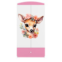 Szafa babydreams różowa Bambi