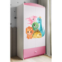 Szafa babydreams różowa Dinusie