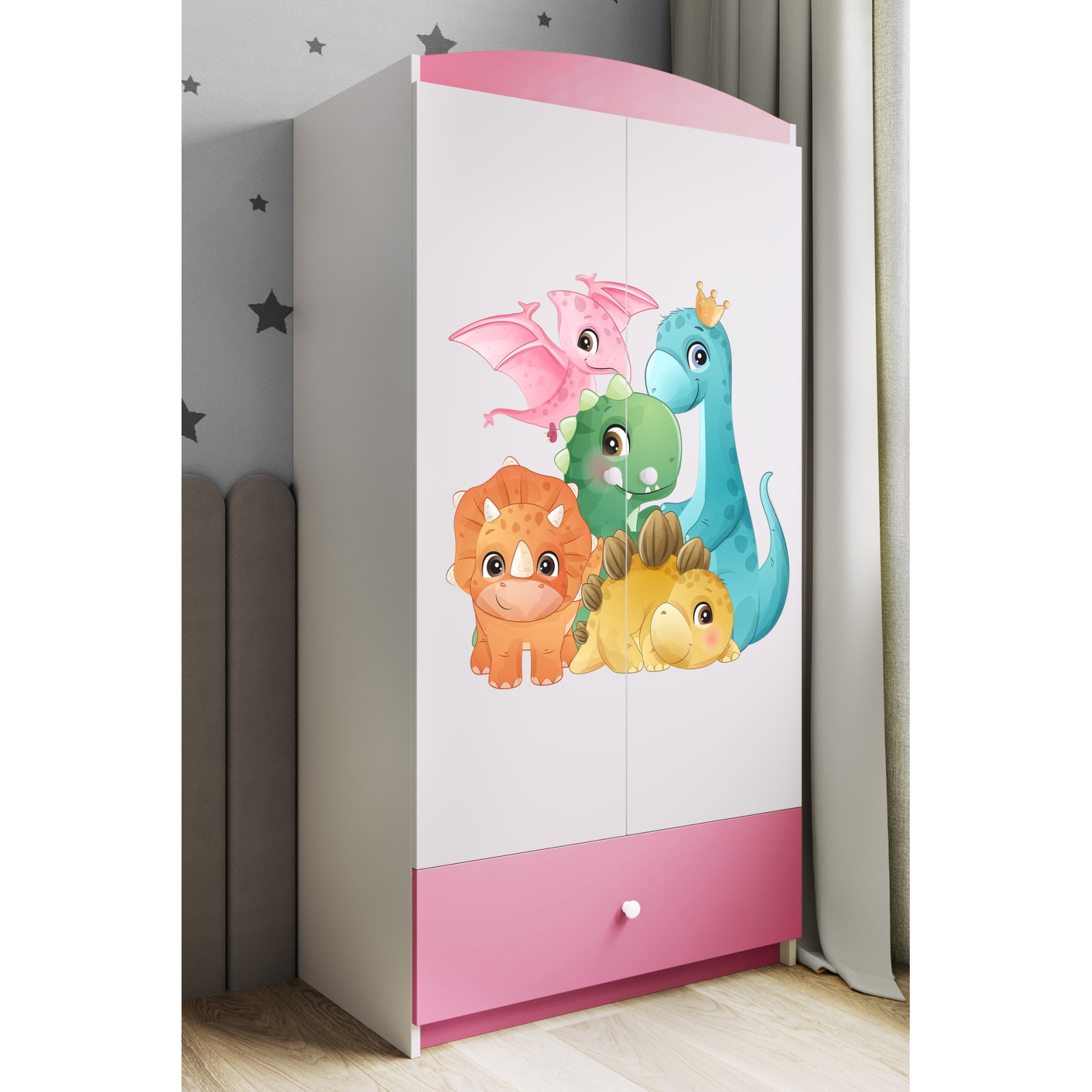 Szafa babydreams różowa Dinusie
