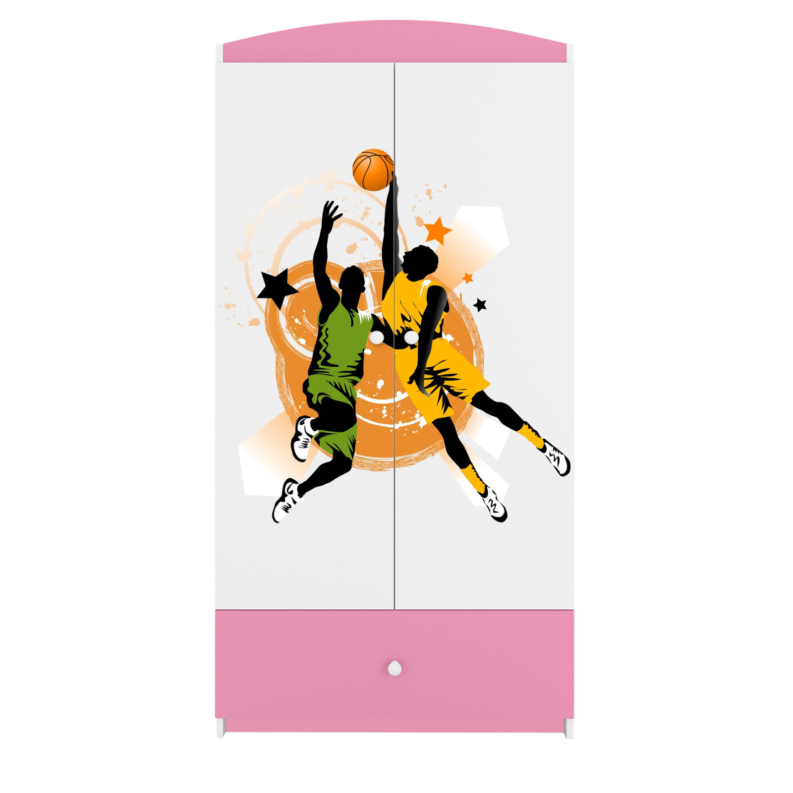 Szafa babydreams różowa Koszykówka