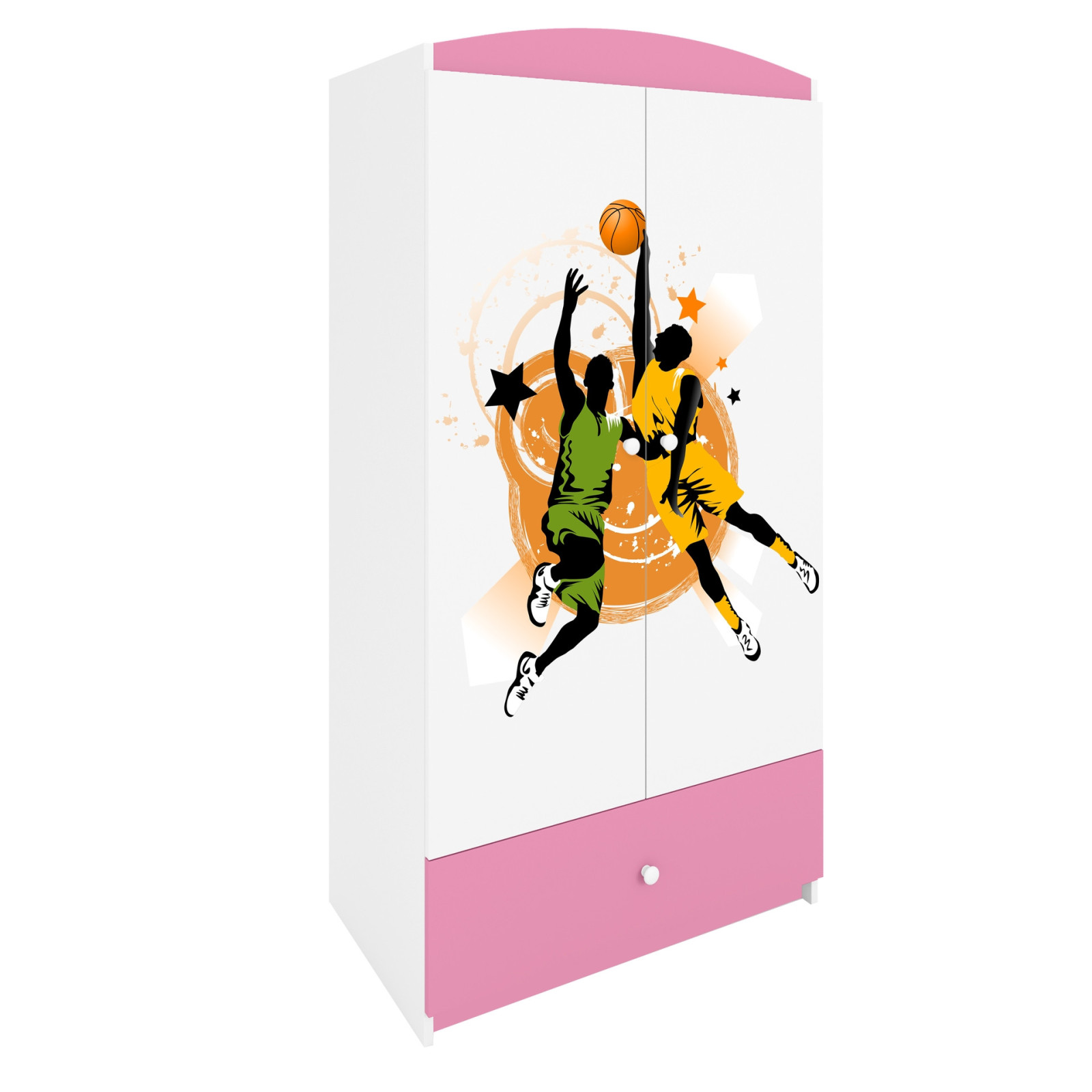 Szafa babydreams różowa Koszykówka