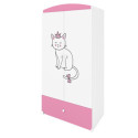 Szafa babydreams różowa Kot
