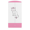 Szafa babydreams różowa Kot