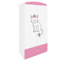 Szafa babydreams różowa Kot