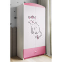 Szafa babydreams różowa Kot
