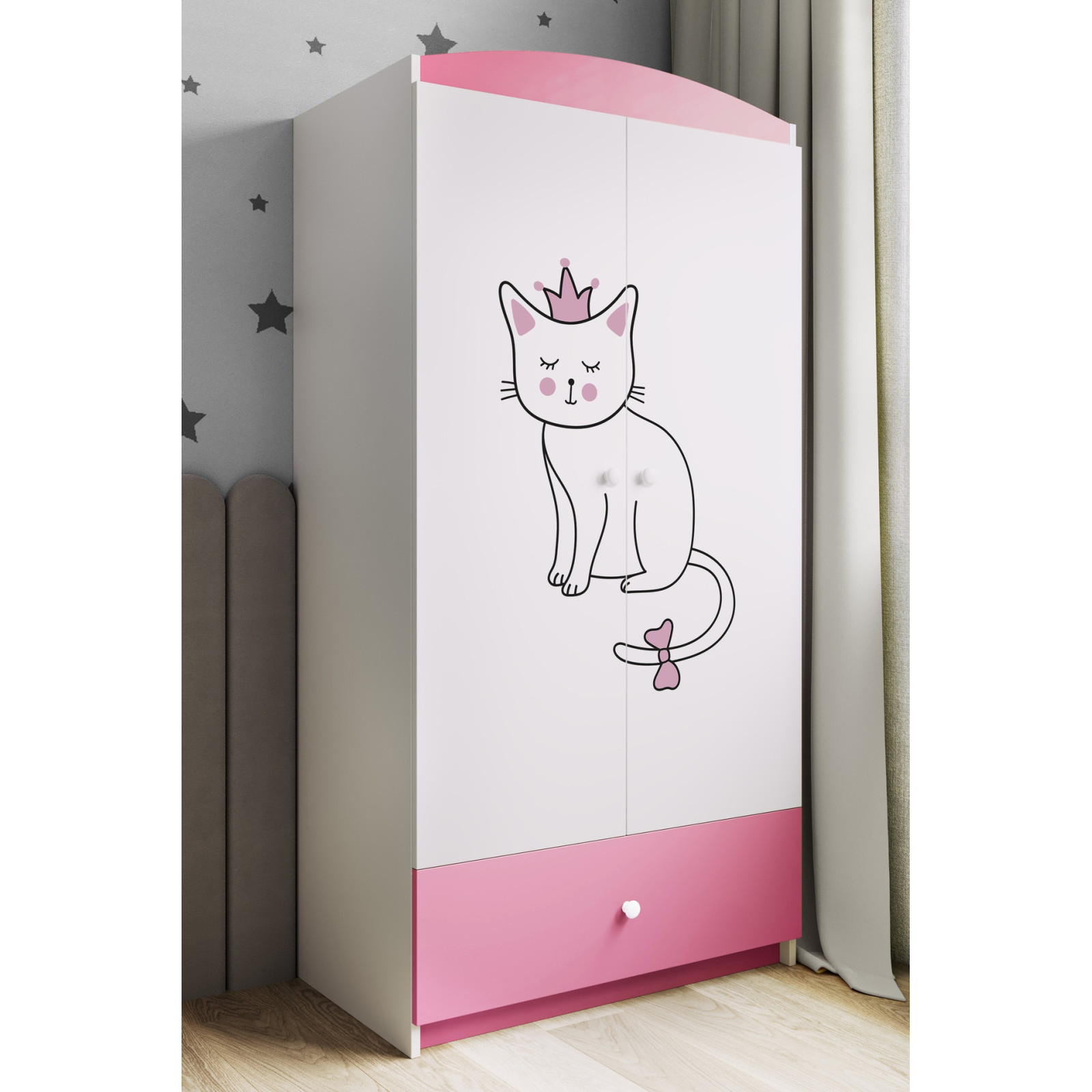 Szafa babydreams różowa Kot