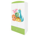 Szafa babydreams zielona Dinusie