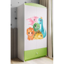 Szafa babydreams zielona Dinusie