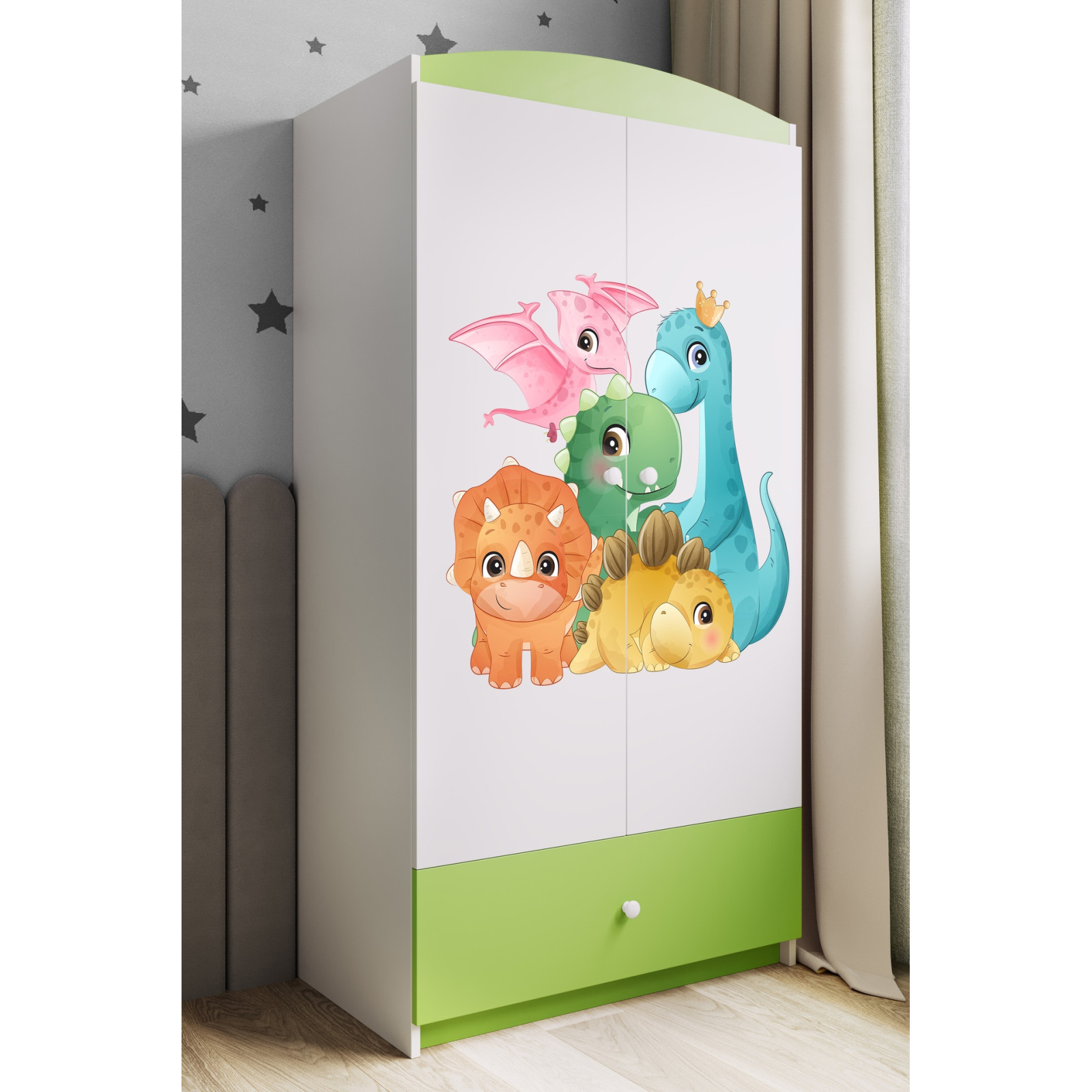 Szafa babydreams zielona Dinusie