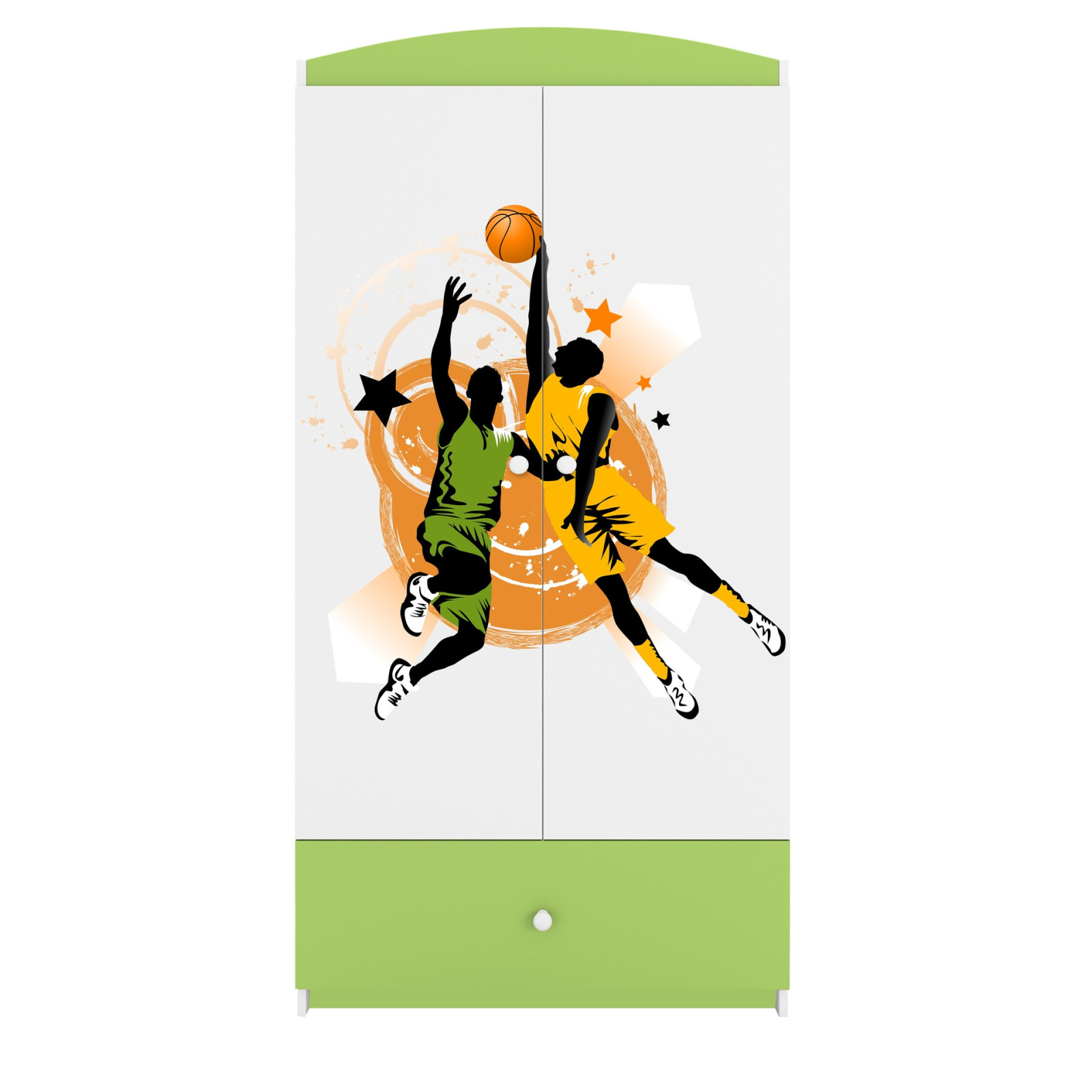 Szafa babydreams zielona Koszykówka