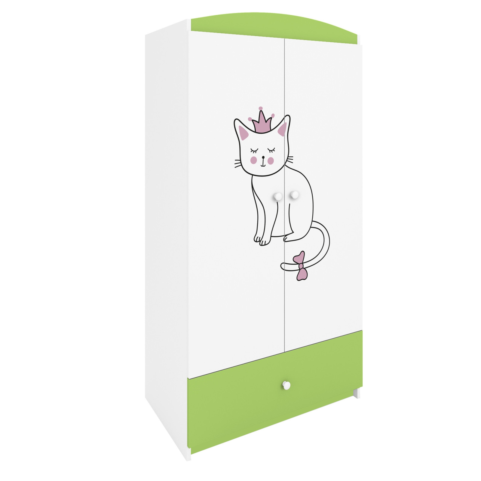 Szafa babydreams zielona Kot