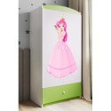 Szafa babydreams zielona Księżniczka