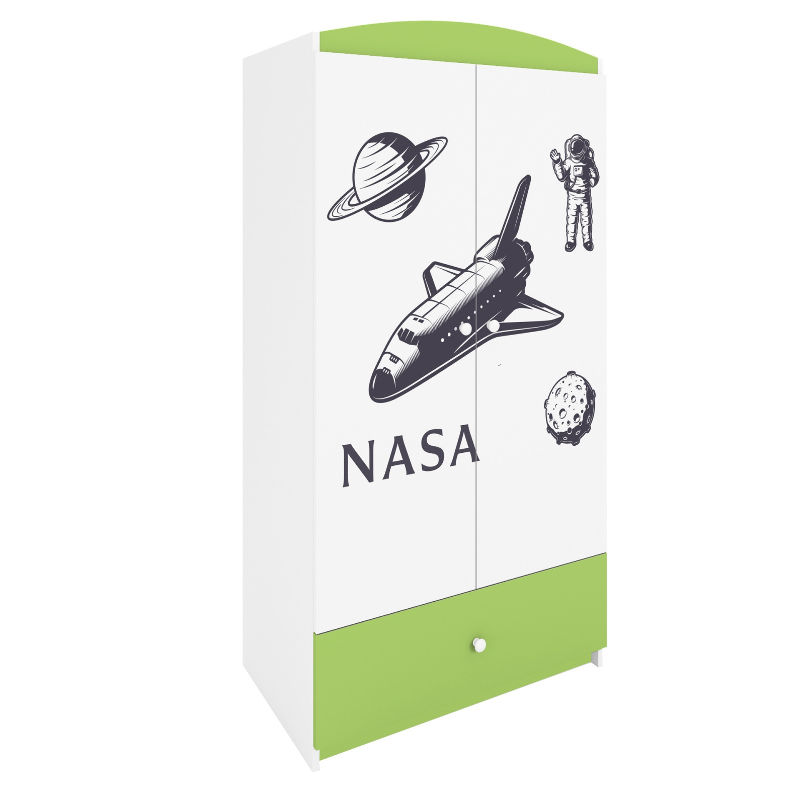 Szafa babydreams zielona Nasa