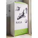 Szafa babydreams zielona Nasa
