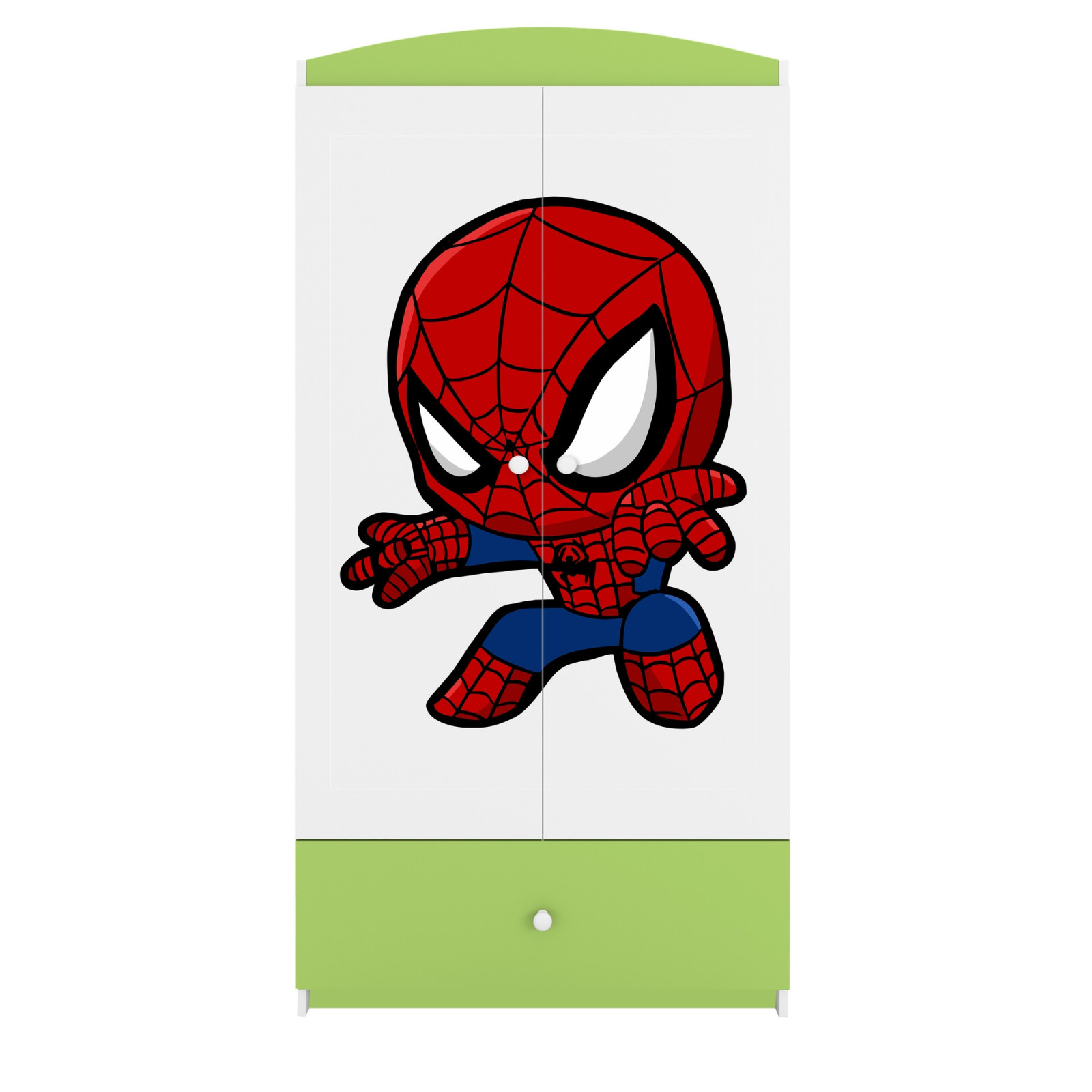 Szafa babydreams zielona Spiderman
