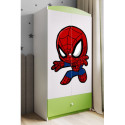 Szafa babydreams zielona Spiderman
