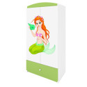 Szafa babydreams zielona Syrenka