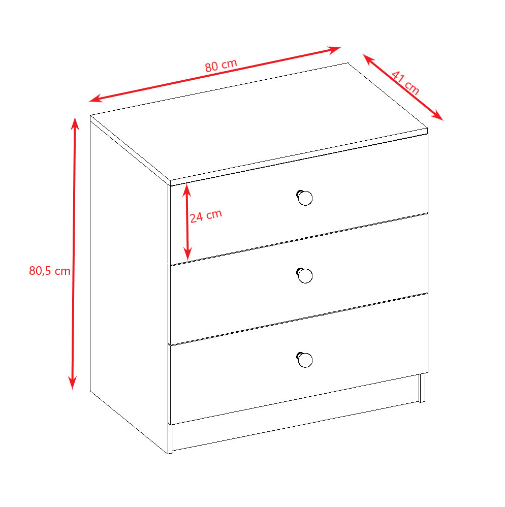 Komoda babydreams różowa Wyścig