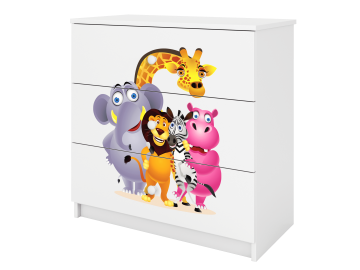 Komoda Babydreams - Zoo