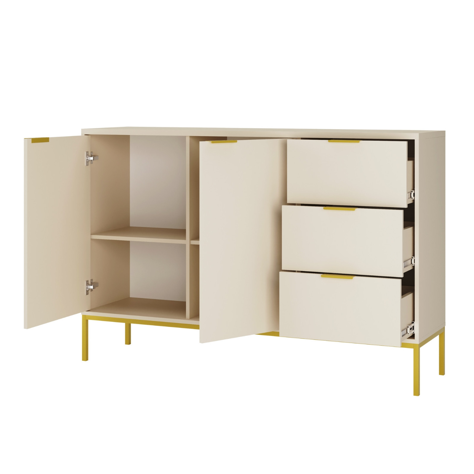 Komoda Austin kaszmir & złota