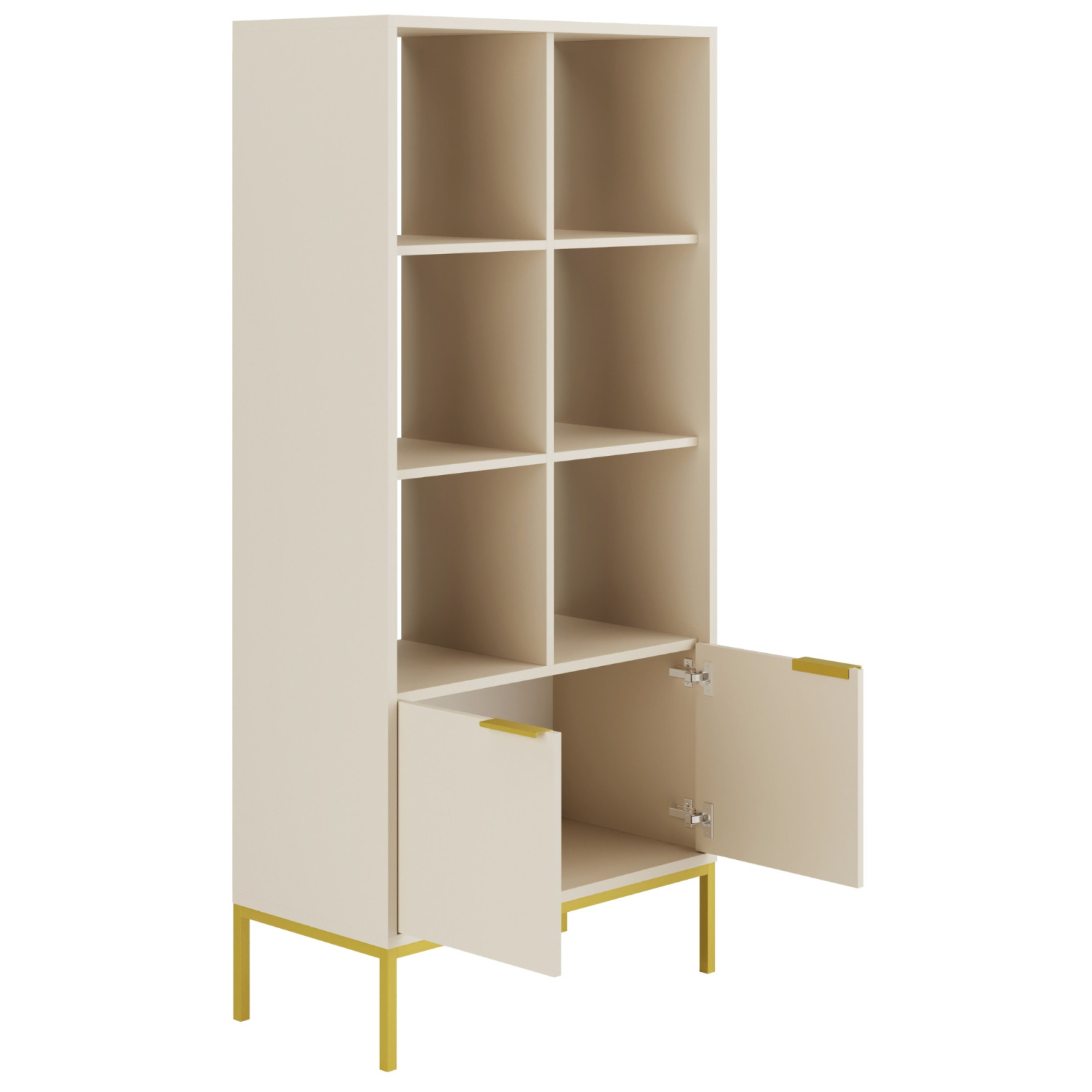 Regał Austin kaszmir & złoty