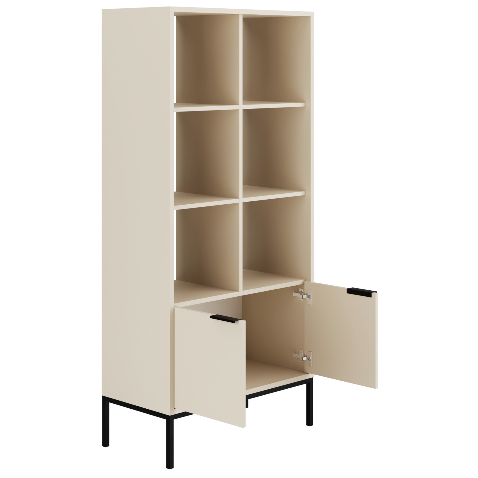 Regał Austin kaszmir & czarny