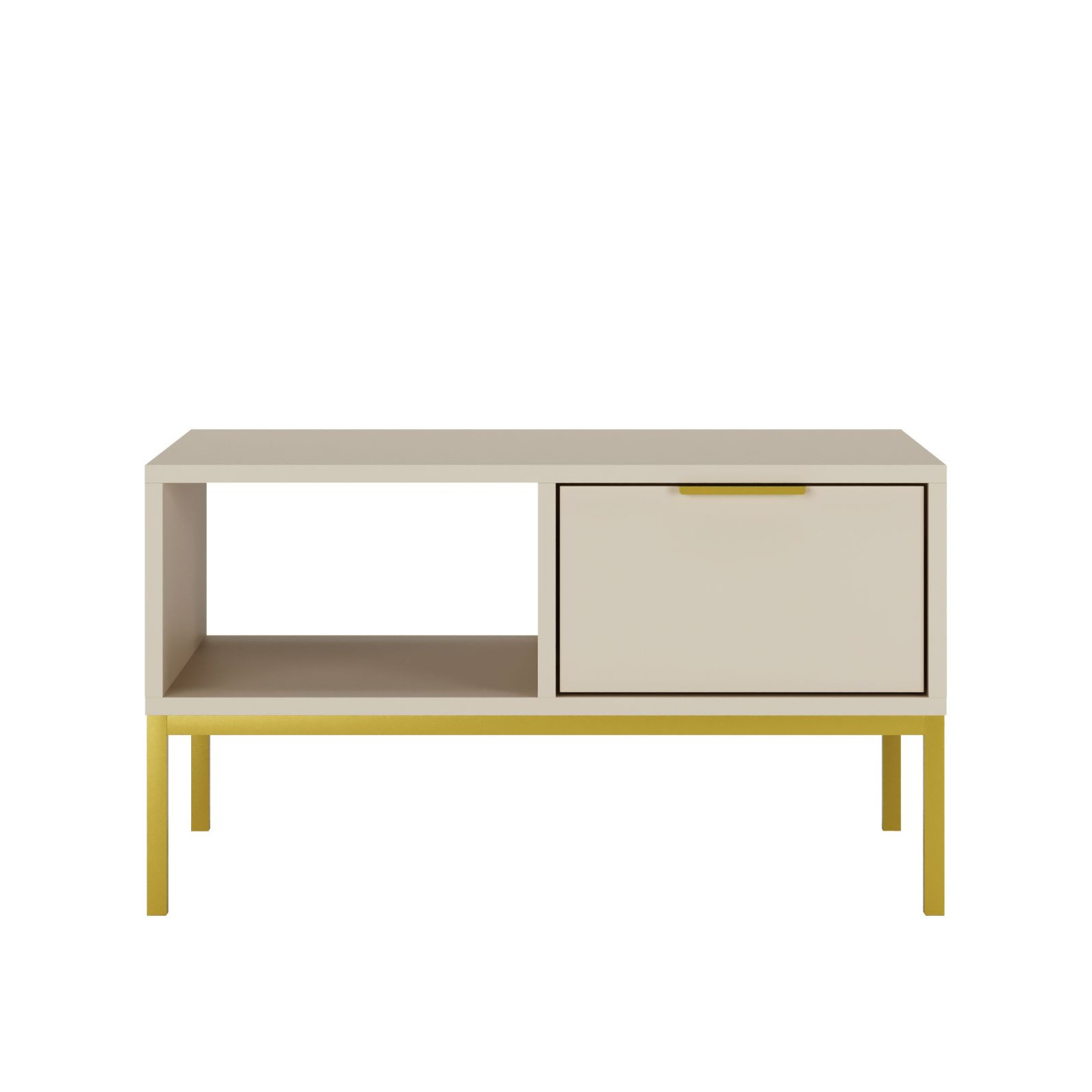 Stolik kawowy Austin 80 kaszmir & złoty