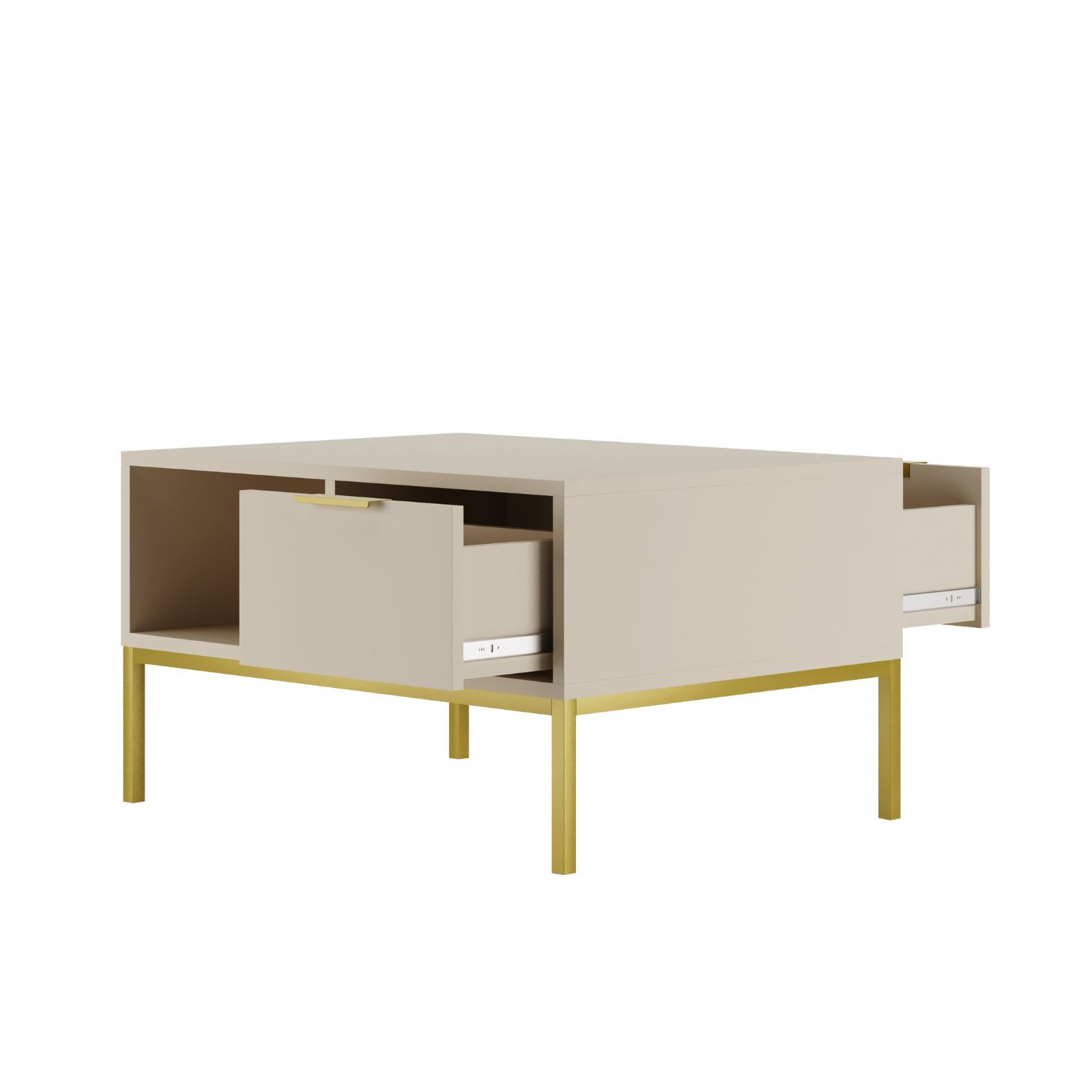 Stolik kawowy Austin 100 kaszmir & złoty