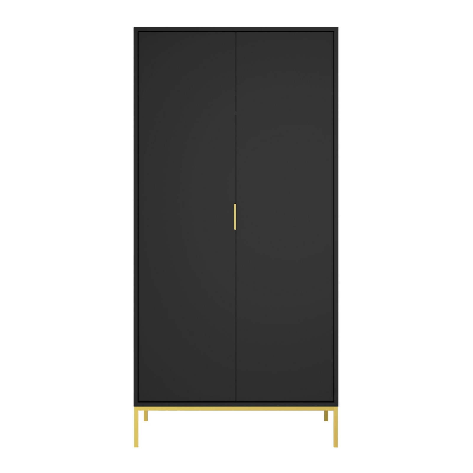 Szafa Austin czarna & złota