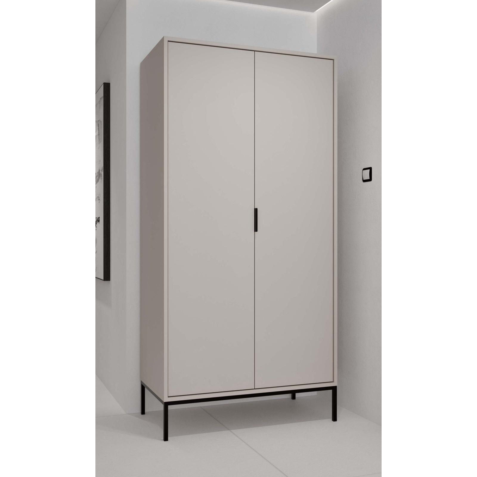 Szafa Austin kaszmir & czarna