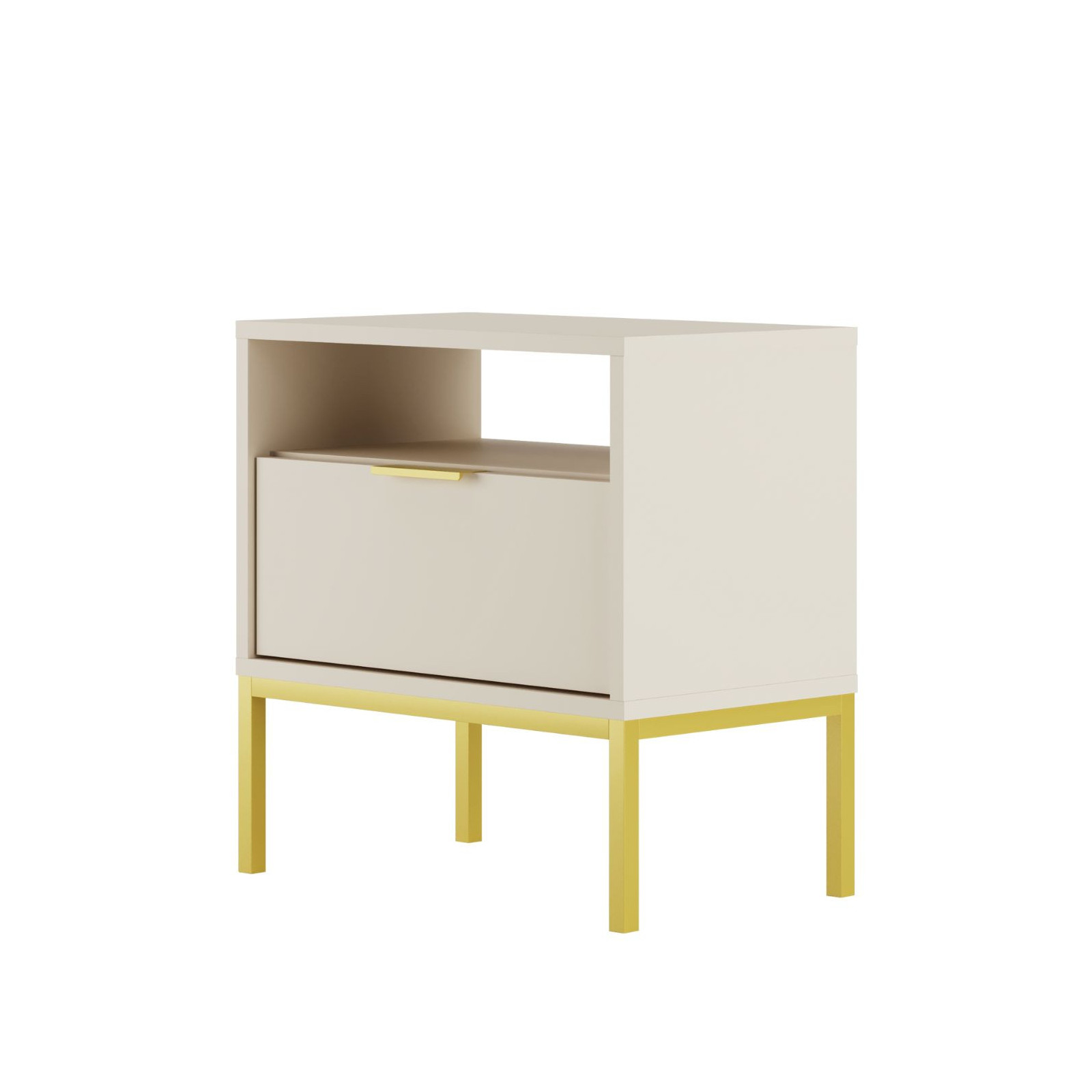 Szafka nocna Austin kaszmir & złota